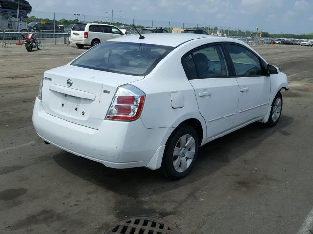 3N1AB61E49L693931 - 2009 NISSAN SENTRA 2.0 WHITE photo 4