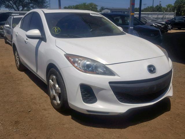 JM1BL1VP0D1797894 - 2013 MAZDA 3 I WHITE photo 1