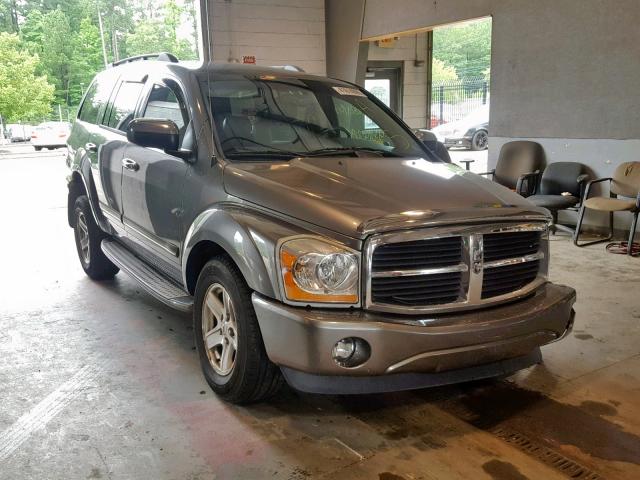 1D4HB58N85F526250 - 2005 DODGE DURANGO LI GRAY photo 1