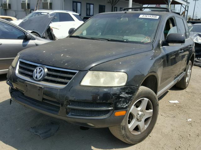 WVGZC67L94D000204 - 2004 VOLKSWAGEN TOUAREG 3. BLACK photo 2