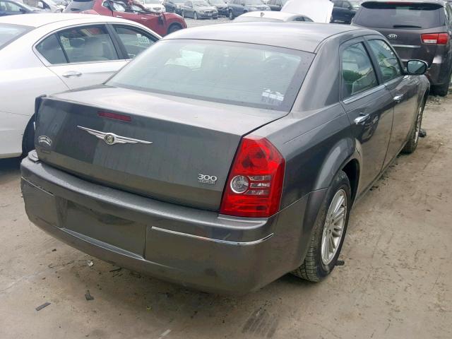 2C3CA4CD5AH101357 - 2010 CHRYSLER 300 TOURIN GRAY photo 4