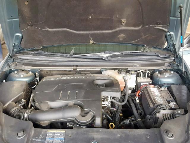 1G1ZH57B49F102344 - 2009 CHEVROLET MALIBU 1LT GREEN photo 7