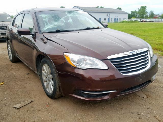 1C3CCBBB6CN277987 - 2012 CHRYSLER 200 TOURIN BROWN photo 1