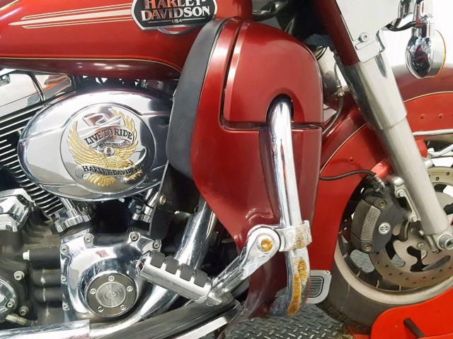 1HD1FC4148Y681928 - 2008 HARLEY-DAVIDSON FLHTCUI MAROON photo 11