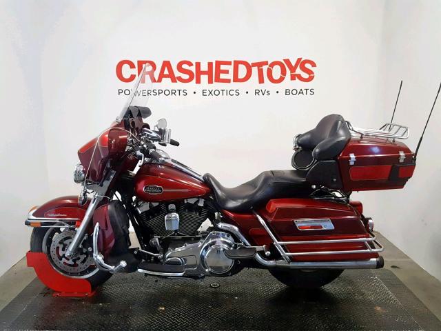 1HD1FC4148Y681928 - 2008 HARLEY-DAVIDSON FLHTCUI MAROON photo 3