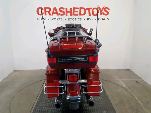 1HD1FC4148Y681928 - 2008 HARLEY-DAVIDSON FLHTCUI MAROON photo 4