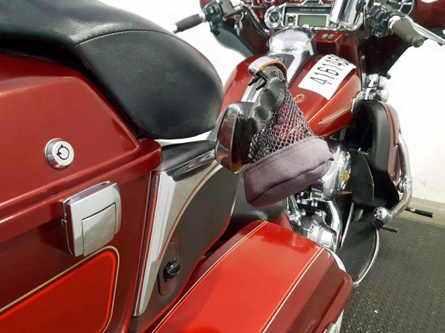 1HD1FC4148Y681928 - 2008 HARLEY-DAVIDSON FLHTCUI MAROON photo 9