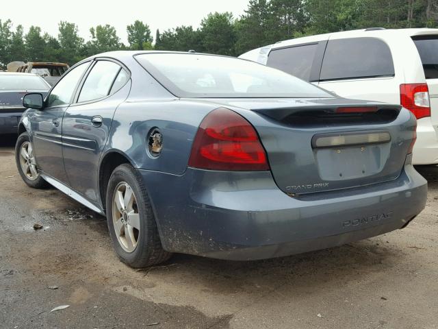 2G2WP552361178466 - 2006 PONTIAC GRAND PRIX BLUE photo 3