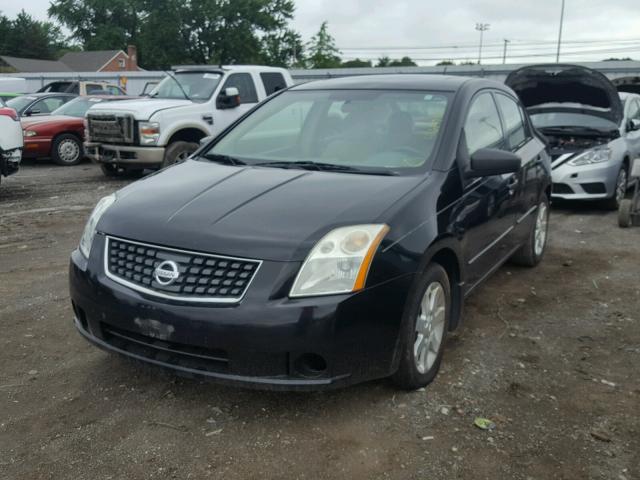 3N1AB61E78L619658 - 2008 NISSAN SENTRA 2.0 BLACK photo 2