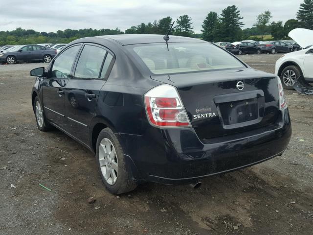 3N1AB61E78L619658 - 2008 NISSAN SENTRA 2.0 BLACK photo 3