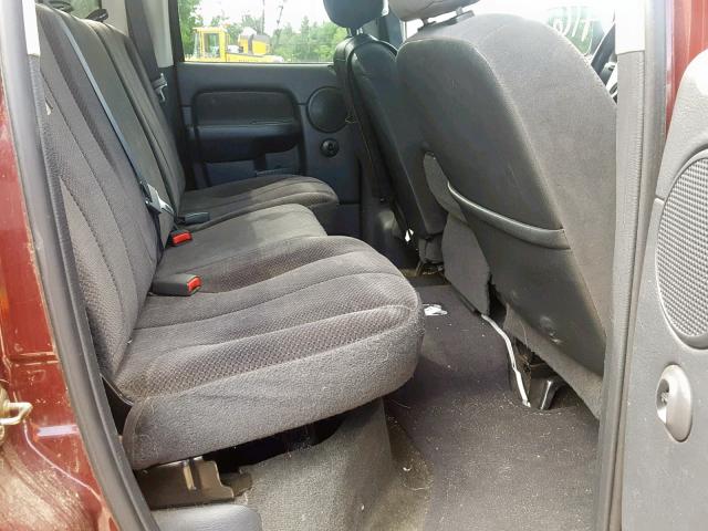 3D7KU28D93G785690 - 2003 DODGE RAM 2500 S მუქწითელი ფოტო 6