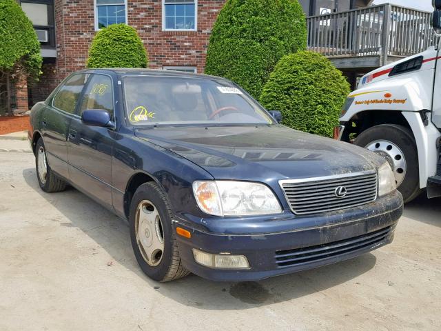 JT8BH28F1W0122329 - 1998 LEXUS LS 400 BLUE photo 1