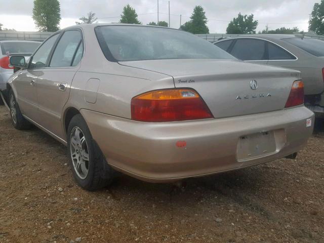 19UUA5667YA006327 - 2000 ACURA 3.2TL GOLD photo 3