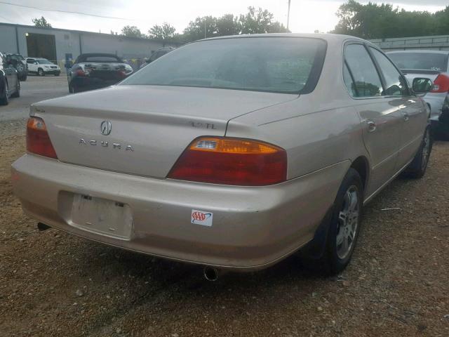 19UUA5667YA006327 - 2000 ACURA 3.2TL GOLD photo 4