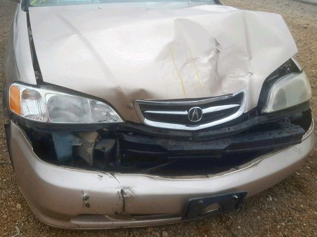 19UUA5667YA006327 - 2000 ACURA 3.2TL GOLD photo 9