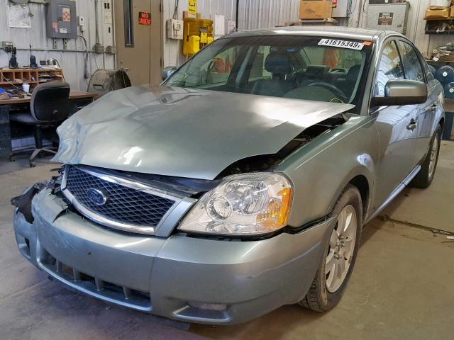 1MEHM40177G613675 - 2007 MERCURY MONTEGO LU GREEN photo 2