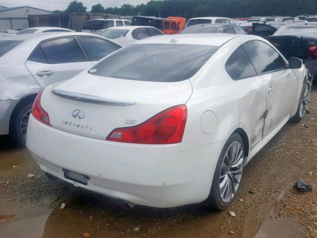 JN1CV6EK8CM421539 - 2012 INFINITI G37 BASE WHITE photo 4