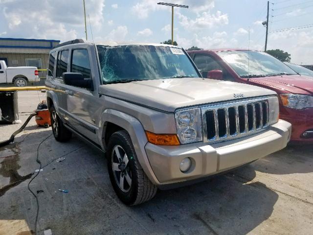 1J8HH48N48C182145 - 2008 JEEP COMMANDER BEIGE photo 1
