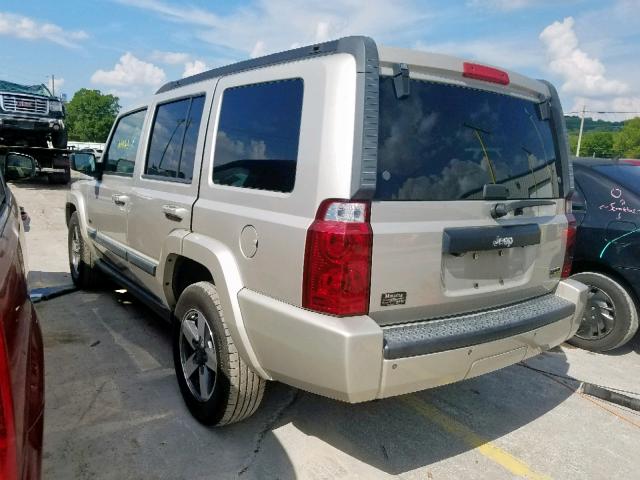 1J8HH48N48C182145 - 2008 JEEP COMMANDER BEIGE photo 3