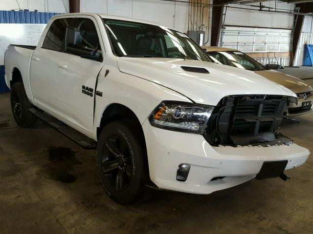 1C6RR7MT5HS614091 - 2017 RAM 1500 SPORT WHITE photo 1