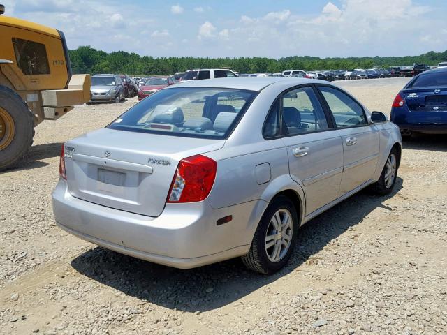 KL5JJ56Z36K271366 - 2006 SUZUKI FORENZA PR SILVER photo 4