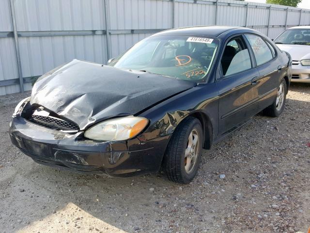 1FAFP55203G135722 - 2003 FORD TAURUS SES BLACK photo 2