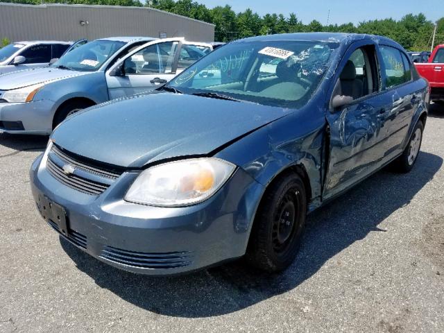 1G1AK52F657628231 - 2005 CHEVROLET COBALT GRAY photo 2