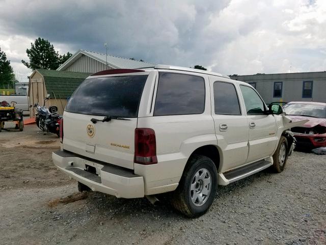 1GYEK63N53R112622 - 2003 CADILLAC ESCALADE L WHITE photo 4