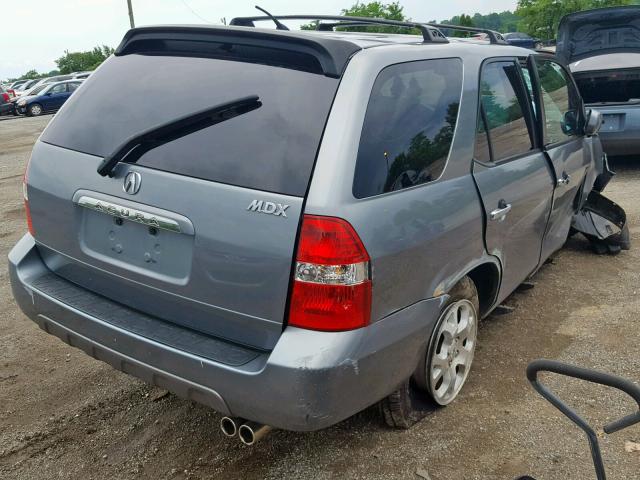 2HNYD18641H539153 - 2001 ACURA MDX TOURIN GRAY photo 4