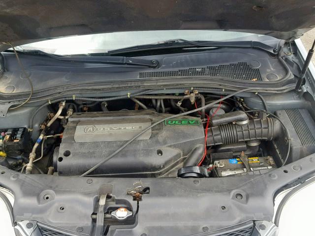 2HNYD18641H539153 - 2001 ACURA MDX TOURIN GRAY photo 7