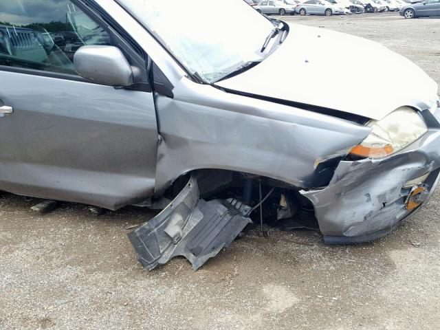 2HNYD18641H539153 - 2001 ACURA MDX TOURIN GRAY photo 9