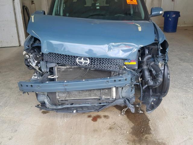 JTLKE50E881038265 - 2008 TOYOTA SCION XB 蓝色 照片 9