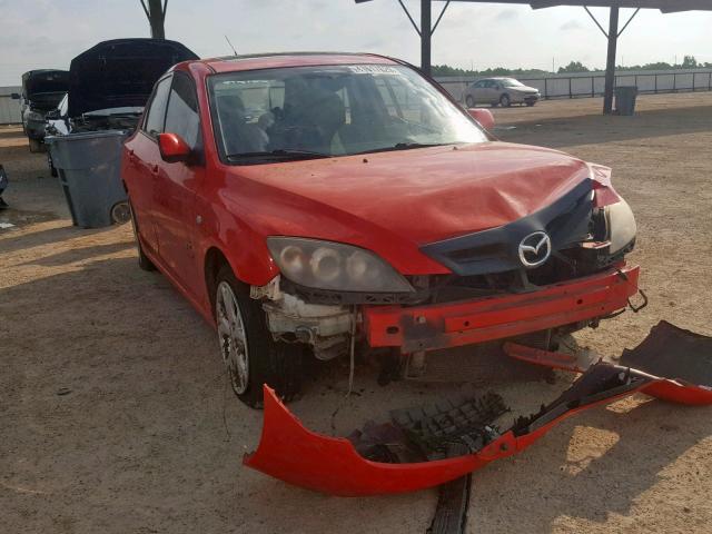 JM1BK143X71647135 - 2007 MAZDA 3 HATCHBAC RED photo 1