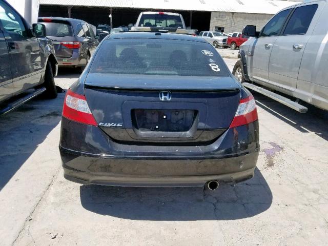 2HGFG118X8H505441 - 2008 HONDA CIVIC EX BLACK photo 9