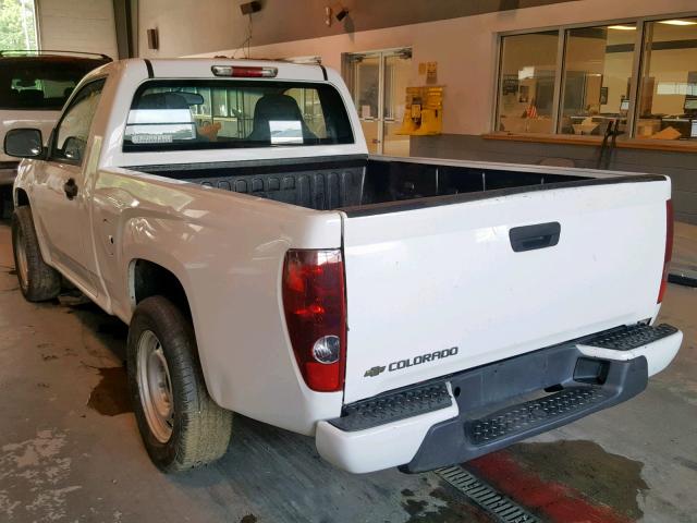 1GCCS149698118655 - 2009 CHEVROLET COLORADO WHITE photo 3