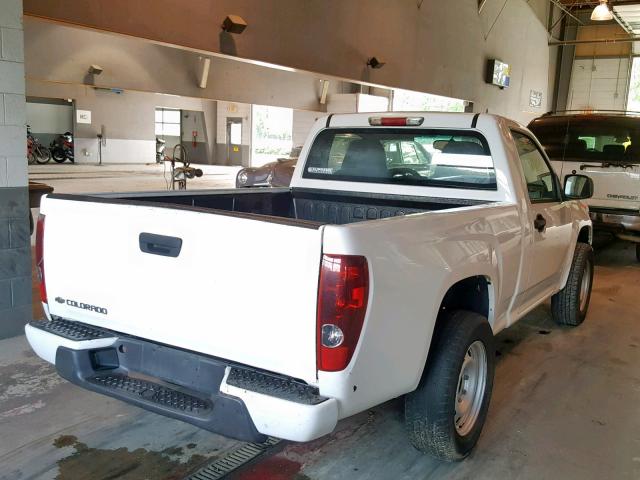 1GCCS149698118655 - 2009 CHEVROLET COLORADO WHITE photo 4