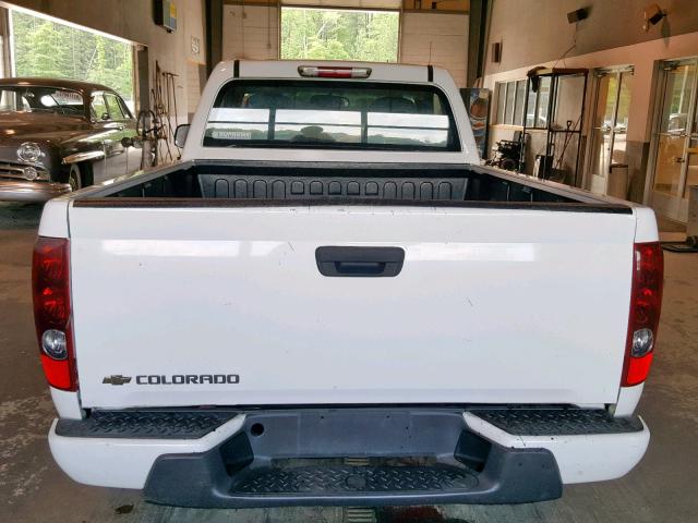 1GCCS149698118655 - 2009 CHEVROLET COLORADO WHITE photo 9