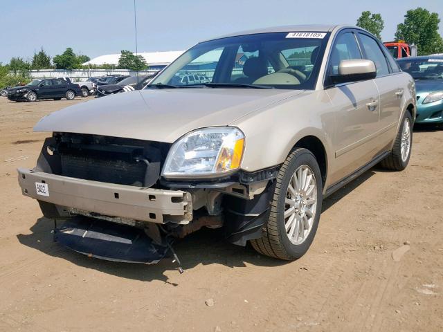 1MEFM431X5G620863 - 2005 MERCURY MONTEGO PR ოქროსფერი ფოტო 2