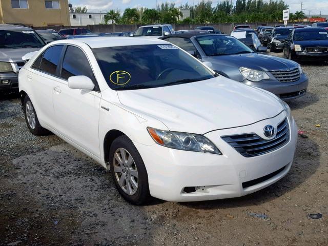 JTNBB46KX73012325 - 2007 TOYOTA CAMRY NEW WHITE photo 1