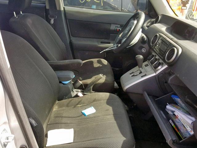 JTLKE50EX91079787 - 2009 TOYOTA SCION XB 银色 照片 5