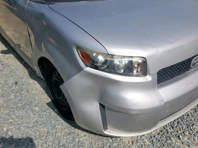 JTLKE50EX91079787 - 2009 TOYOTA SCION XB 银色 照片 9