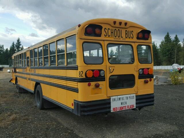 1BAAKCSA9XF089543 - 1999 BLUE BIRD SCHOOL BUS YELLOW photo 3