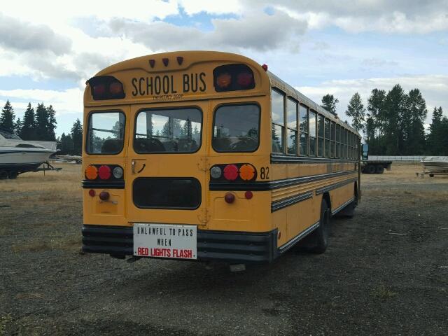 1BAAKCSA9XF089543 - 1999 BLUE BIRD SCHOOL BUS YELLOW photo 4