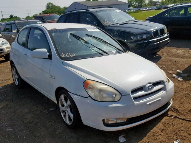 KMHCN36C87U032730 - 2007 HYUNDAI ACCENT SE WHITE photo 1