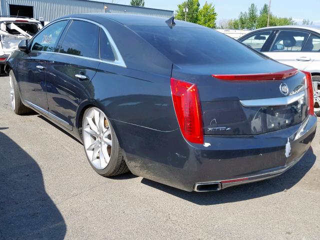 2G61V5S89E9182383 - 2014 CADILLAC XTS VSPORT GRAY photo 3