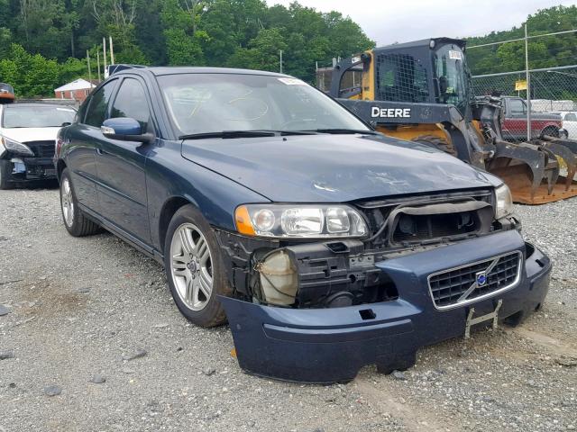 YV1RS592972617084 - 2007 VOLVO S60 2.5T BLUE photo 1