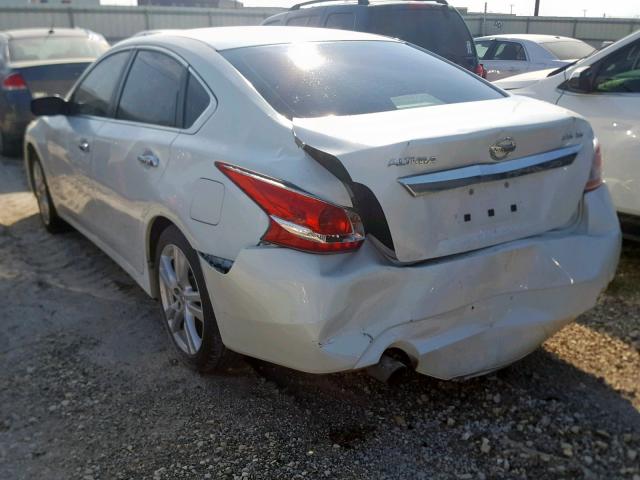 1N4BL3AP7DN563235 - 2013 NISSAN ALTIMA 3.5 WHITE photo 3