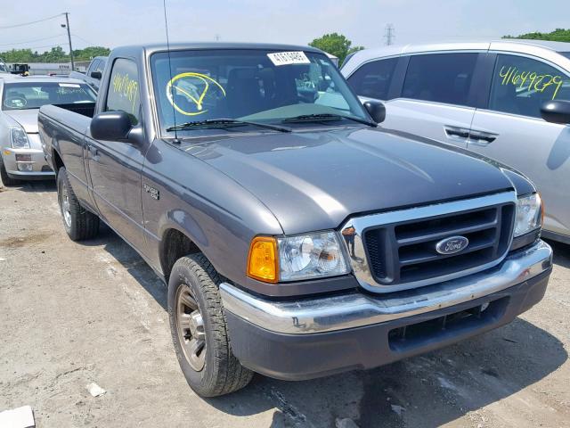 1FTYR10U45PA75736 - 2005 FORD RANGER GRAY photo 1