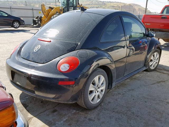 3VWRW31C79M517383 - 2009 VOLKSWAGEN NEW BEETLE შავი ფოტო 4
