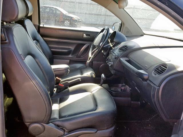 3VWRW31C79M517383 - 2009 VOLKSWAGEN NEW BEETLE შავი ფოტო 5